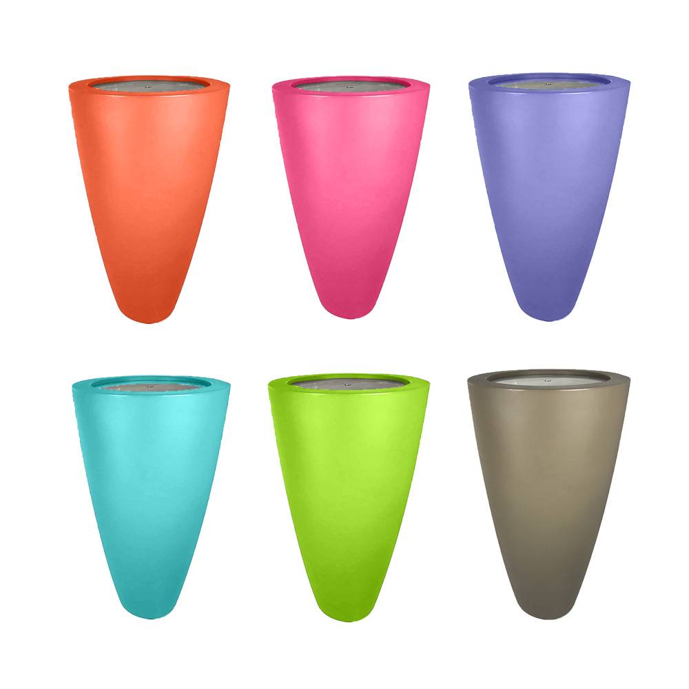 Pot conique 3 en 1 dessus inox-lot de 6 - Imagen 2