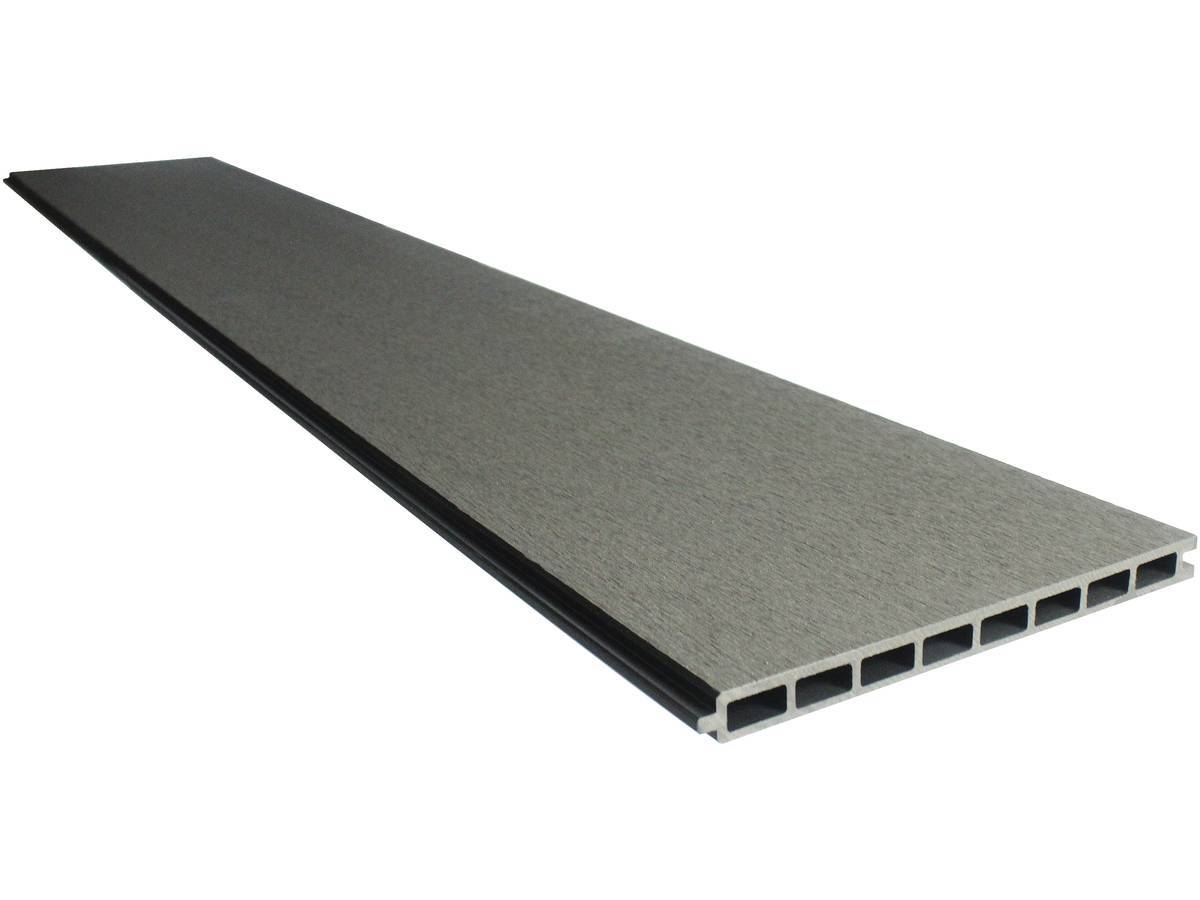 Habitat Et Jardin - Kit Clôture 1.6 X 1.6 M Composite Et Aluminium + Profilés De Finitions - Kit De Fixation Offert - Ardoise -habitat Et Jardin - Imagen 2