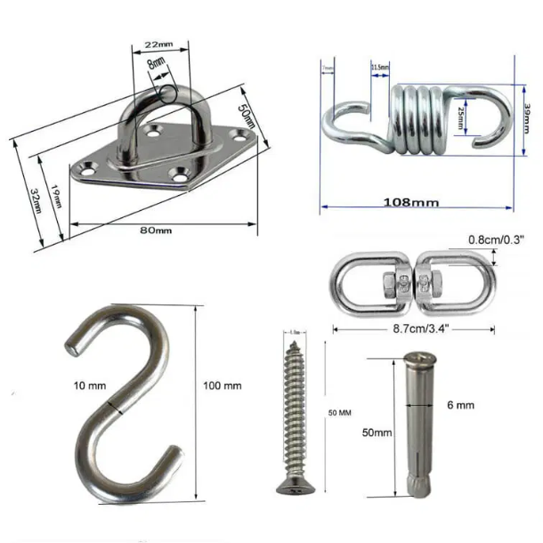 Hamac Del Sol - Kit de suspension pour hamac chaise- Hamac del Sol - Imagen 3