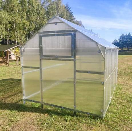 Serre KLASIKA BERNARD 2,35 x 7 m (16,45 m²), 4 mm avec revêtement en polycarbonate - Image 6
