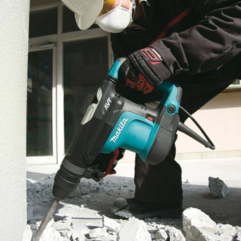 Perfo-burineur SDS-Max 850 W 35 mm - MAKITA - en coffret - HR3541FCX - Image 3