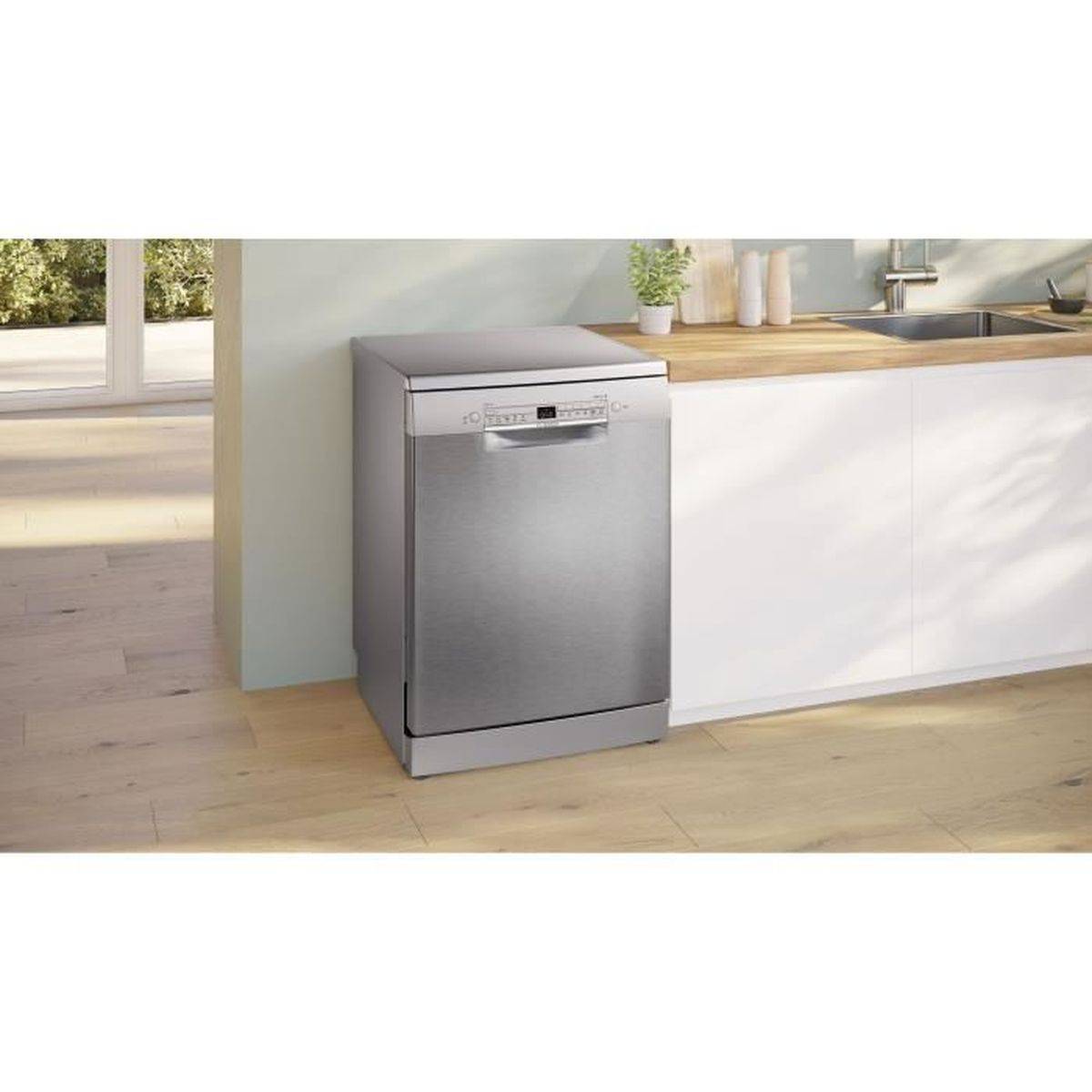 Bosch - Lave-vaisselle pose libre Bosch Serie 2 SMS2HVI02E, 14 couverts, 46 dB, Home Connect, séchage extra - BOSCH - Image 2
