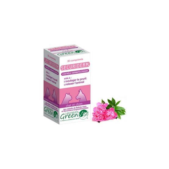 SECURIDERM - GREENVET 30 comprimés