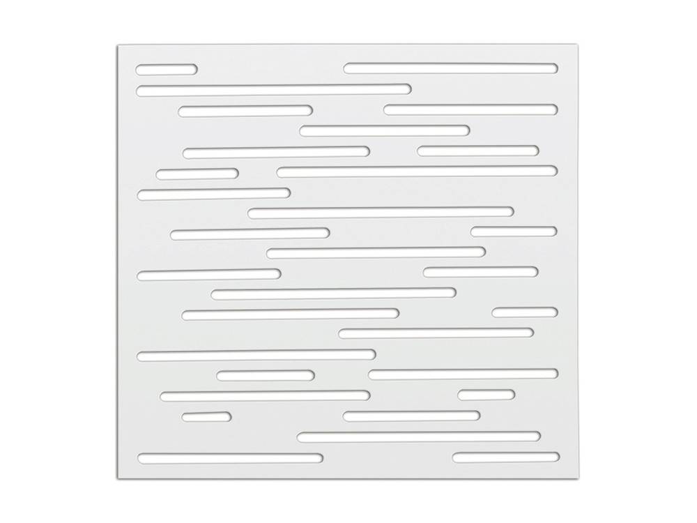 Nortène - Panneau décoratif Nautic blanc - 1 m carré en résine polypropylène - fixé au mur Nortene - Imagen 1
