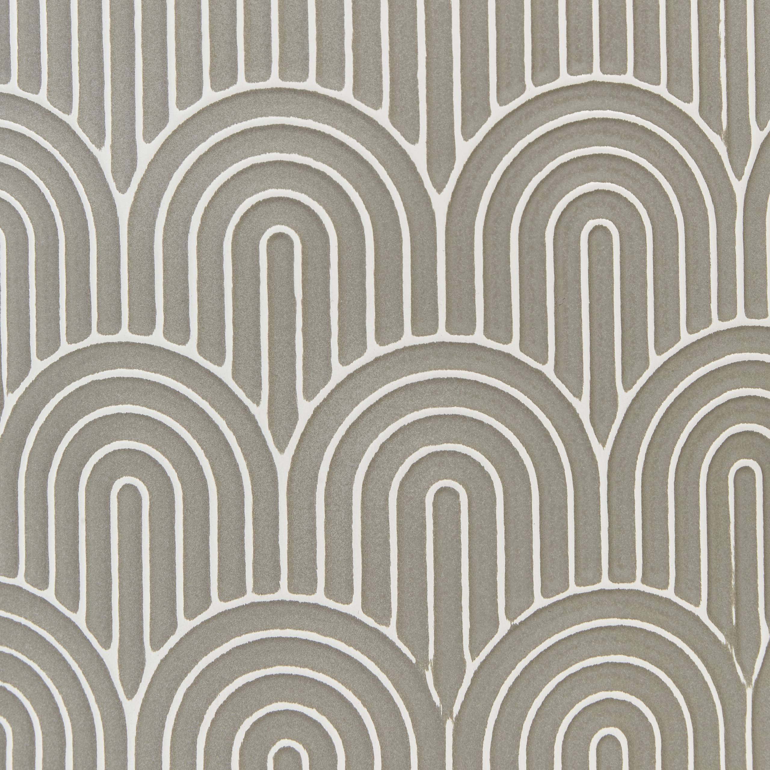 Beliani - Cache-pot d'intérieur Métal Gris AUBRIETA - 31x31x58- Beliani - Image 6