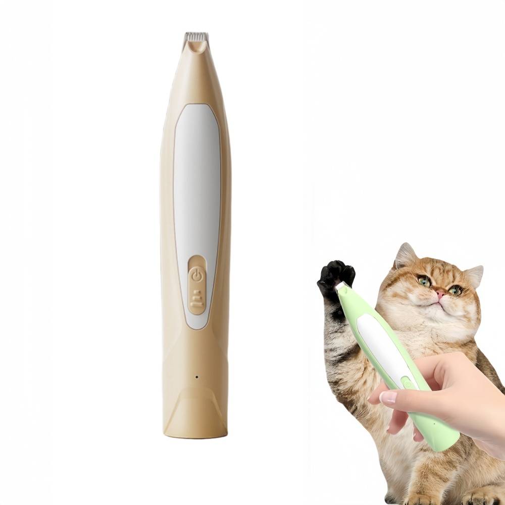IntiMeg - Tondeuse pour pattes d'animaux avec lumière LED Jaune IntiMeg - Image 1