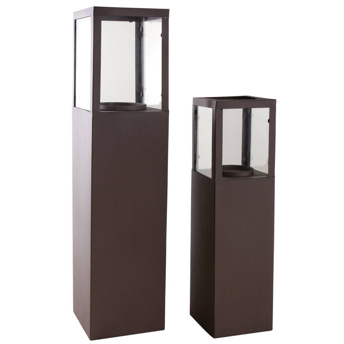 Aubry Gaspard - Colonnes en métal Stuart (Lot de 2) - Imagen 1