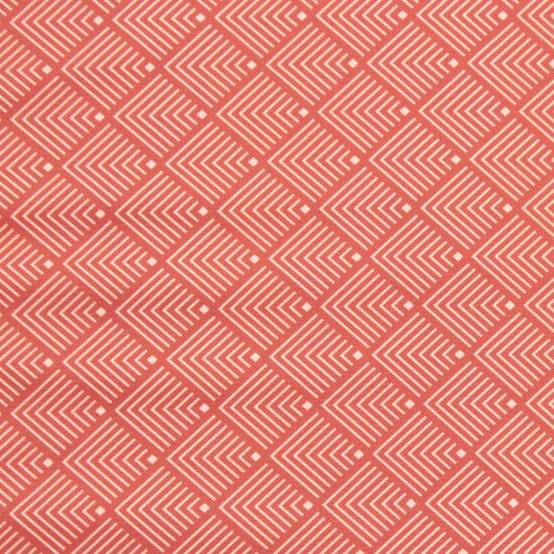 Coussin à motifs corail/blanc pour chaises et fauteuils pliants - TECK'Attitude - Imagen 4