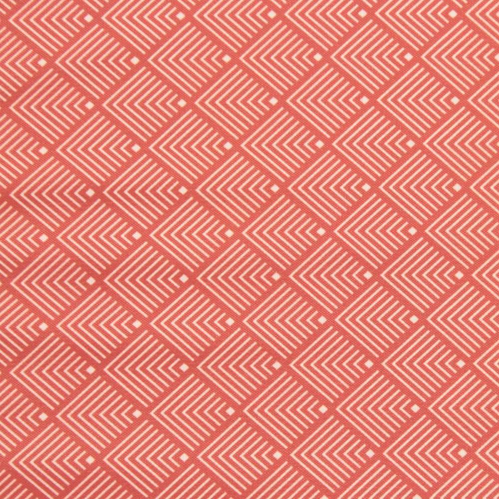 Coussin à motifs corail/blanc pour chaises et fauteuils pliants - TECK'Attitude - Imagen 4