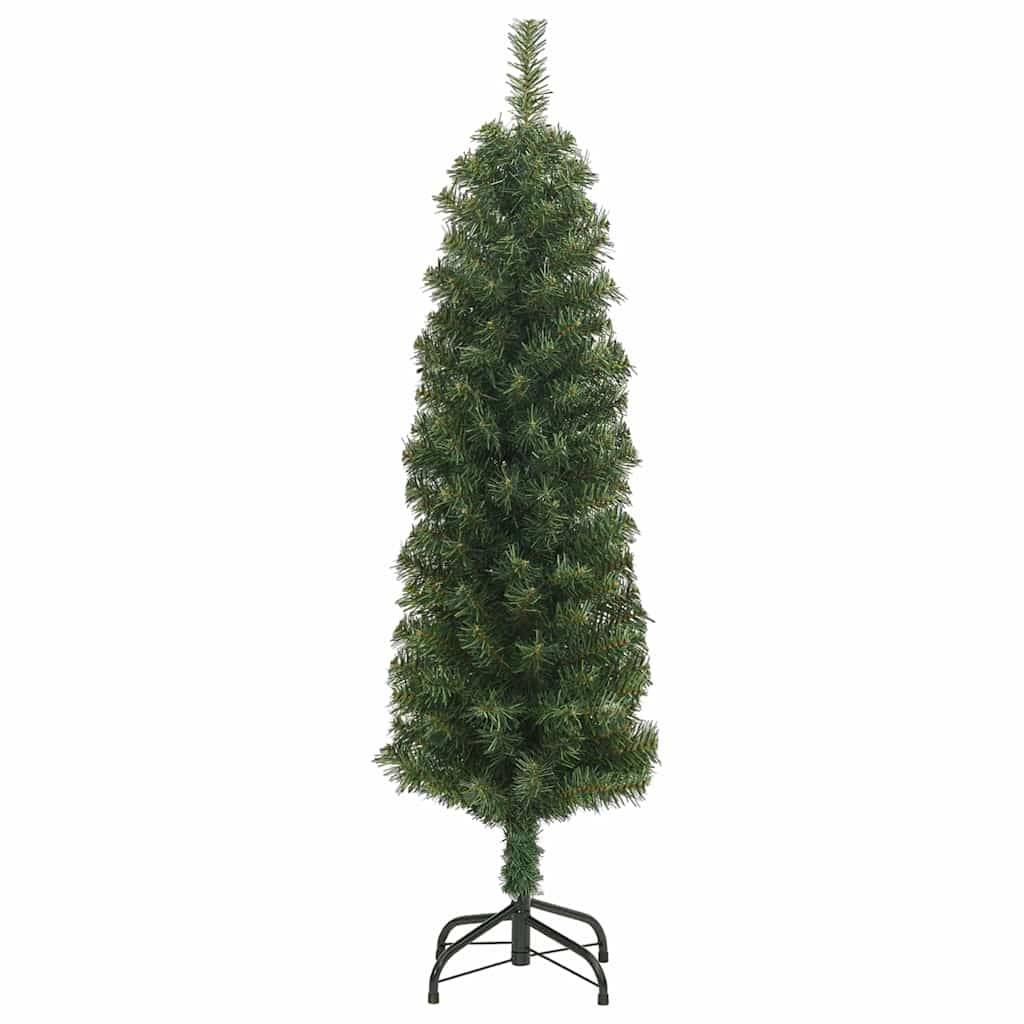 Sapin de Noël | Arbre de Noël artificiel Vert 120 cm PVC et acier et plastique Maison Chic - Image 7