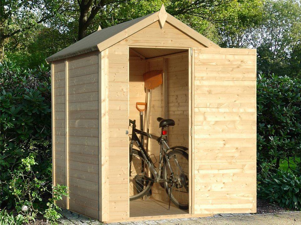Abri de jardin bois BALI - 120 x 180 cm - Cabane de jardin - Cabanon - Imagen 2