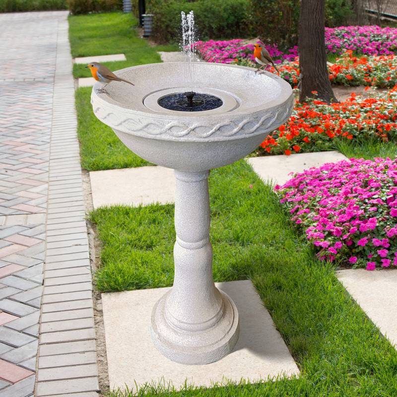 Fontaine de jardin solaire antique 48x77 cm Birdy Art-Pond