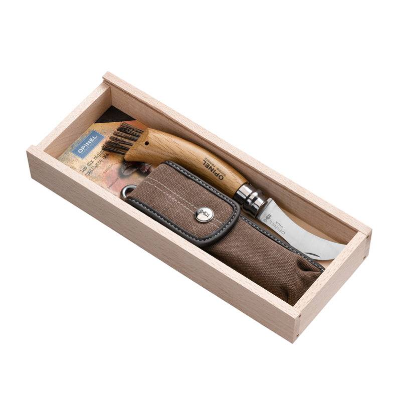 Opinel - Plumier couteau à champignons N°08 et son étui - Image 1