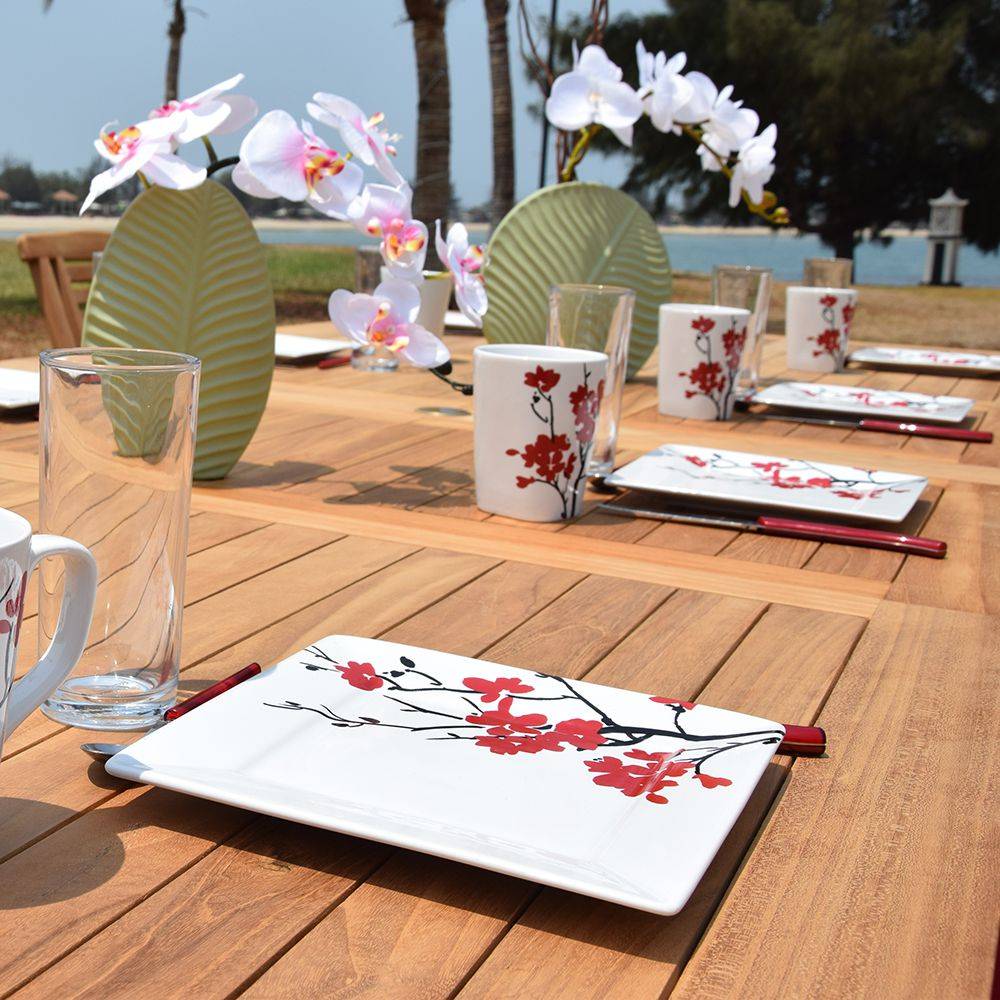 Salon de jardin teck massif Antalya, 8 places - TECK'Attitude - Image 3