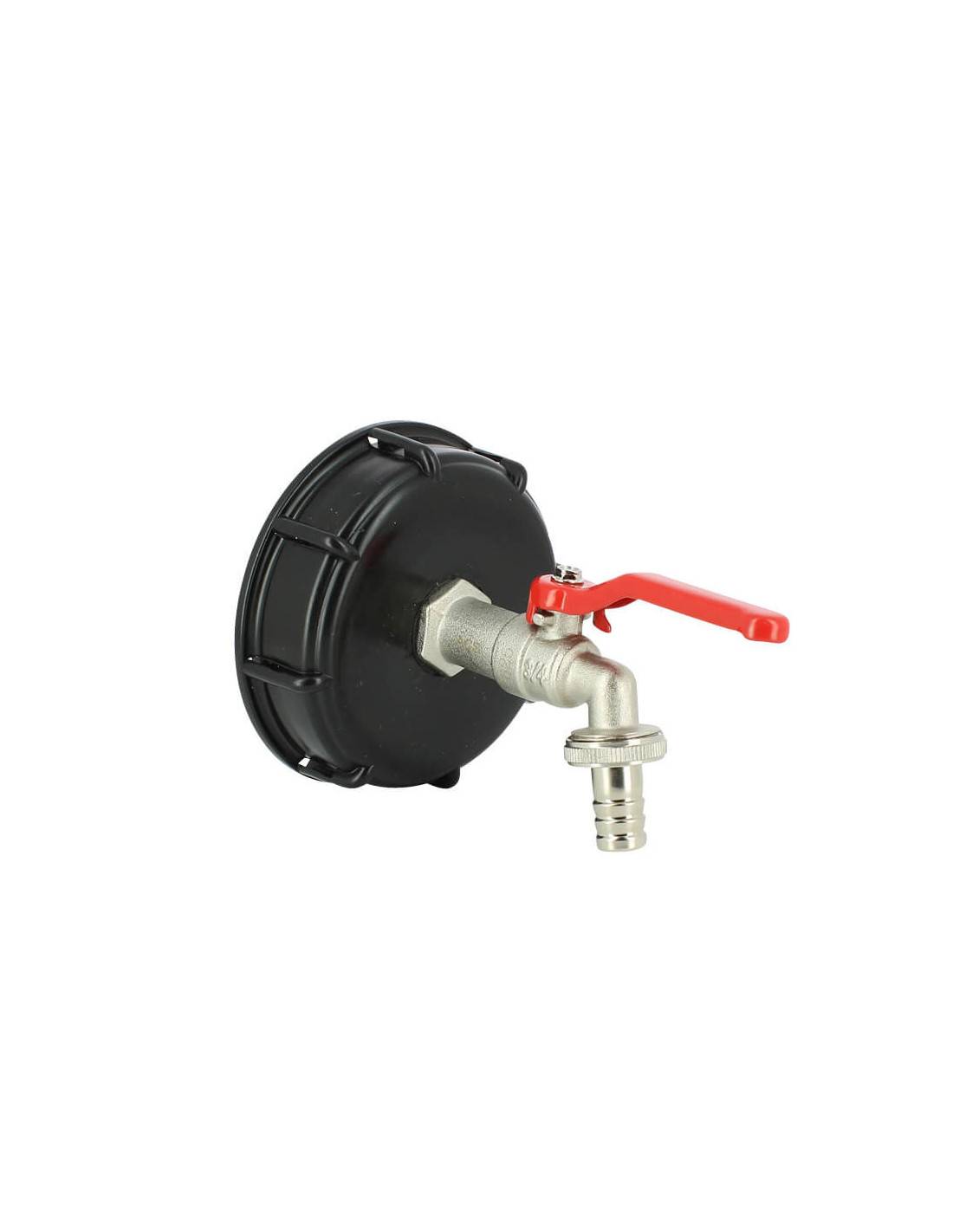 Raccord cuve eau S100X8 - Robinet ECO laiton 15 mm - Imagen 1