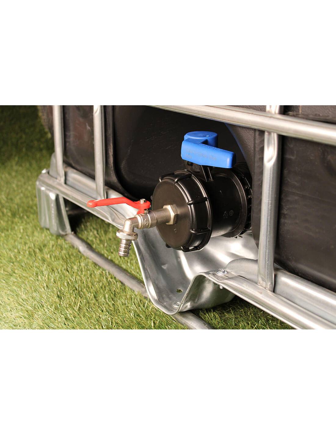 Raccord cuve eau S100X8 - Robinet ECO laiton 15 mm - Imagen 2
