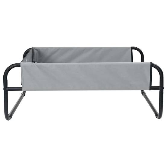Lit pour chien surélevé en tissu Oxford pour jardin et maison Gris clair S – ComfortXL Pet Living - Image 5
