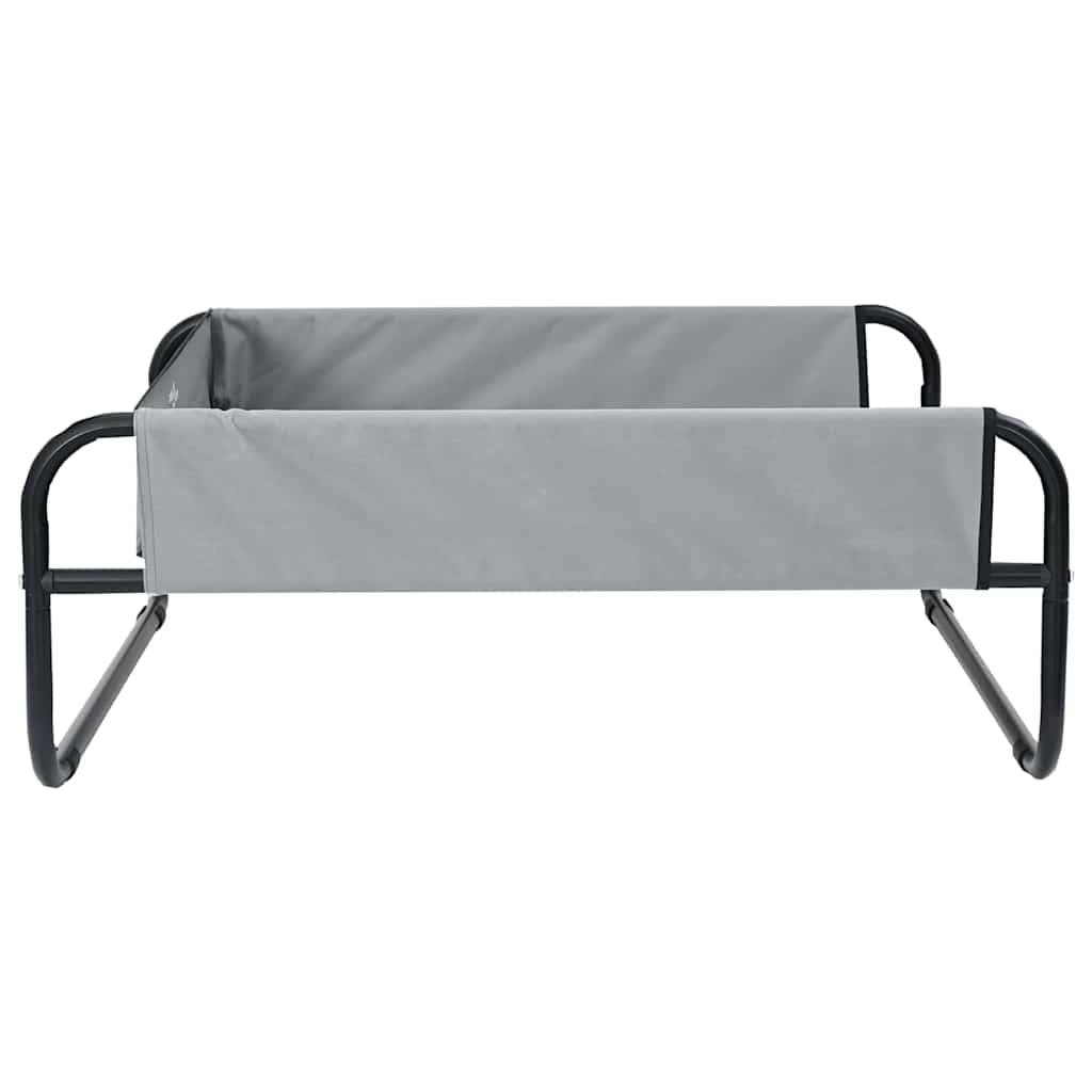 Lit pour chien surélevé en tissu Oxford pour jardin et maison Gris clair S – ComfortXL Pet Living - Image 5