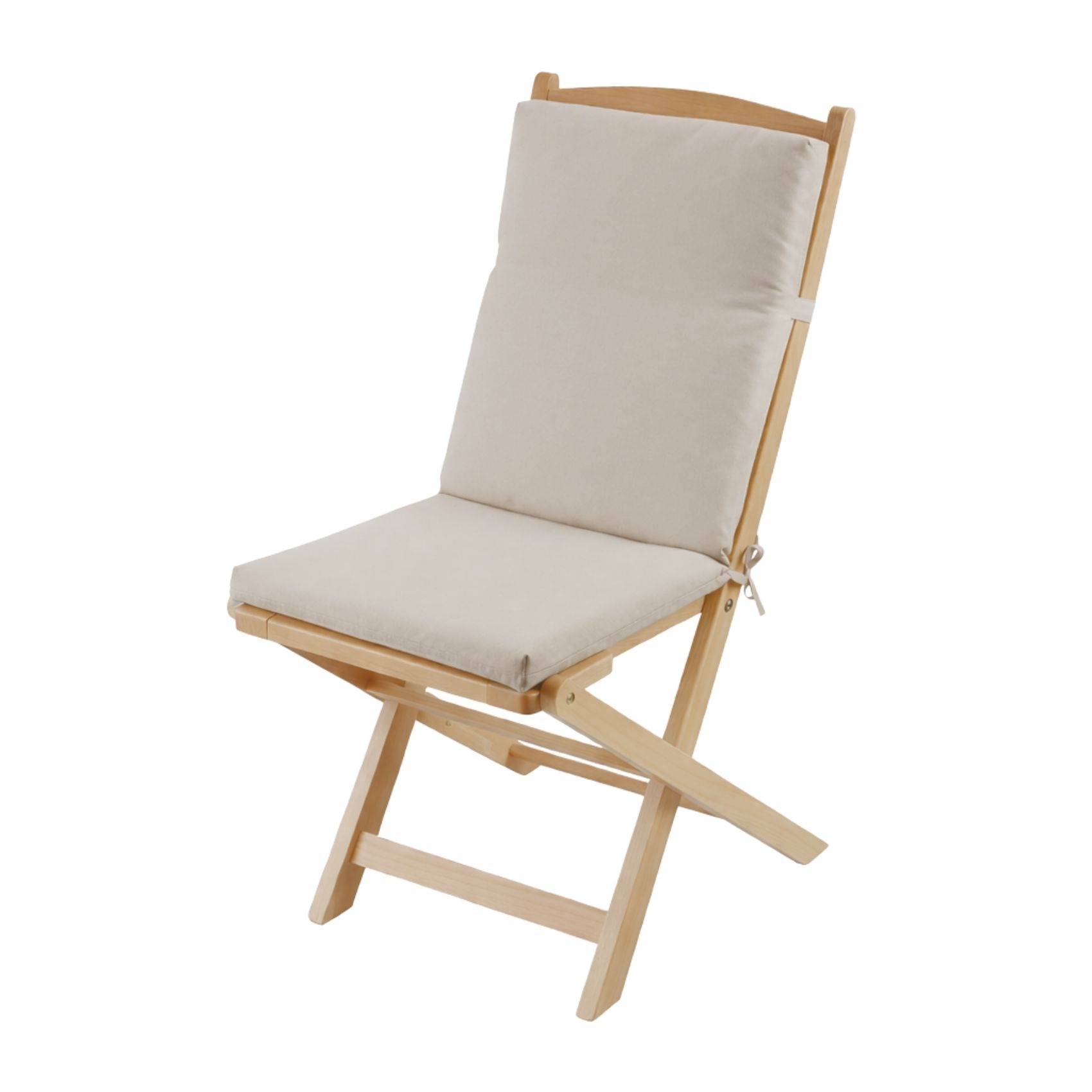 Home Maison - Coussin de fauteuil extérieur assise et dossier MINORQUE - HOME MAISON - Polyester - Beige - Imagen 1
