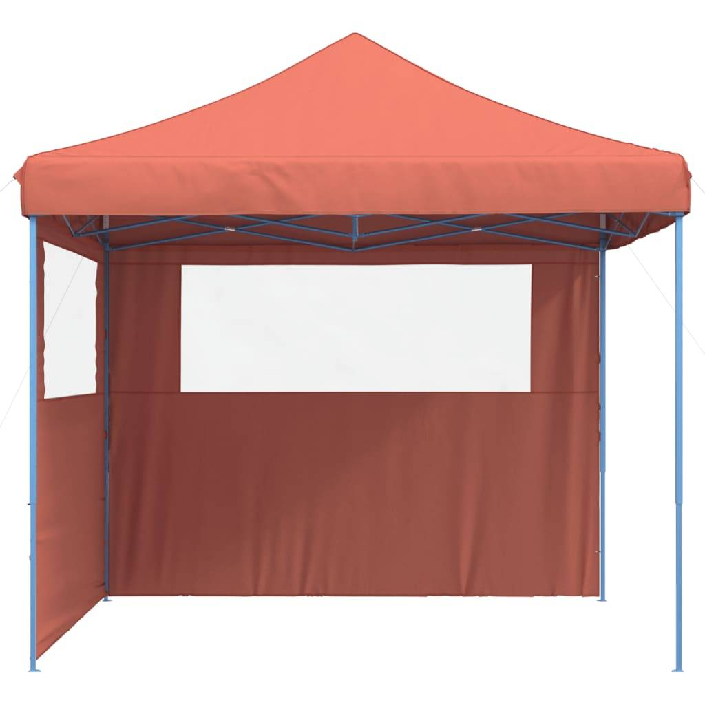 ComfortXL - Barnum Pop-Up 3x3 m Acier Tente Pliante avec 2 Côtés pour Réception Terre Cuite – ComfortXL Outdoor Living - Image 3