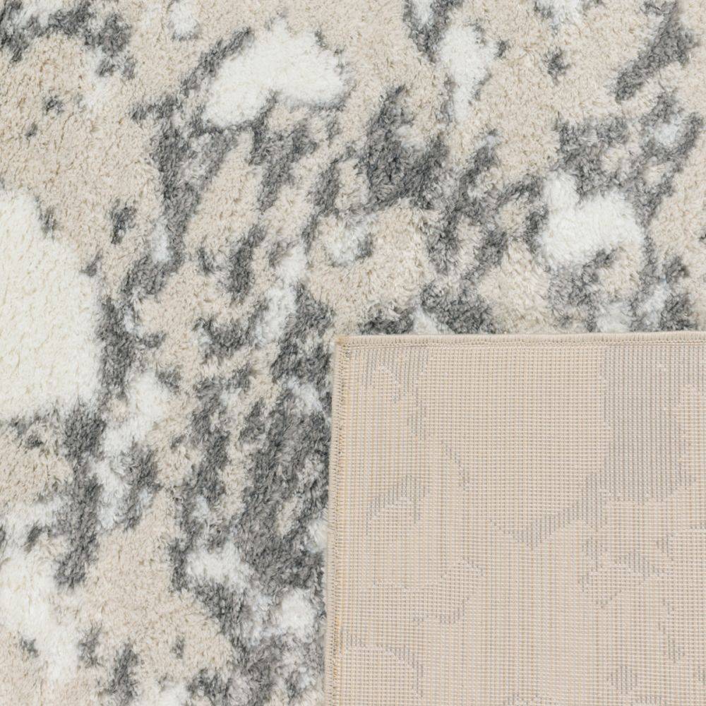 Jardindeco - Tapis intérieur en polyester poils longs Léna léopard 230 x 160 cm - Imagen 3