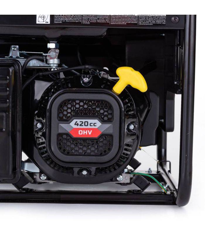 Générateur électrique portable 6 kW AVR pour chantiers, secours et ateliers - Hahn  Sohn HGG 8000X - Image 7