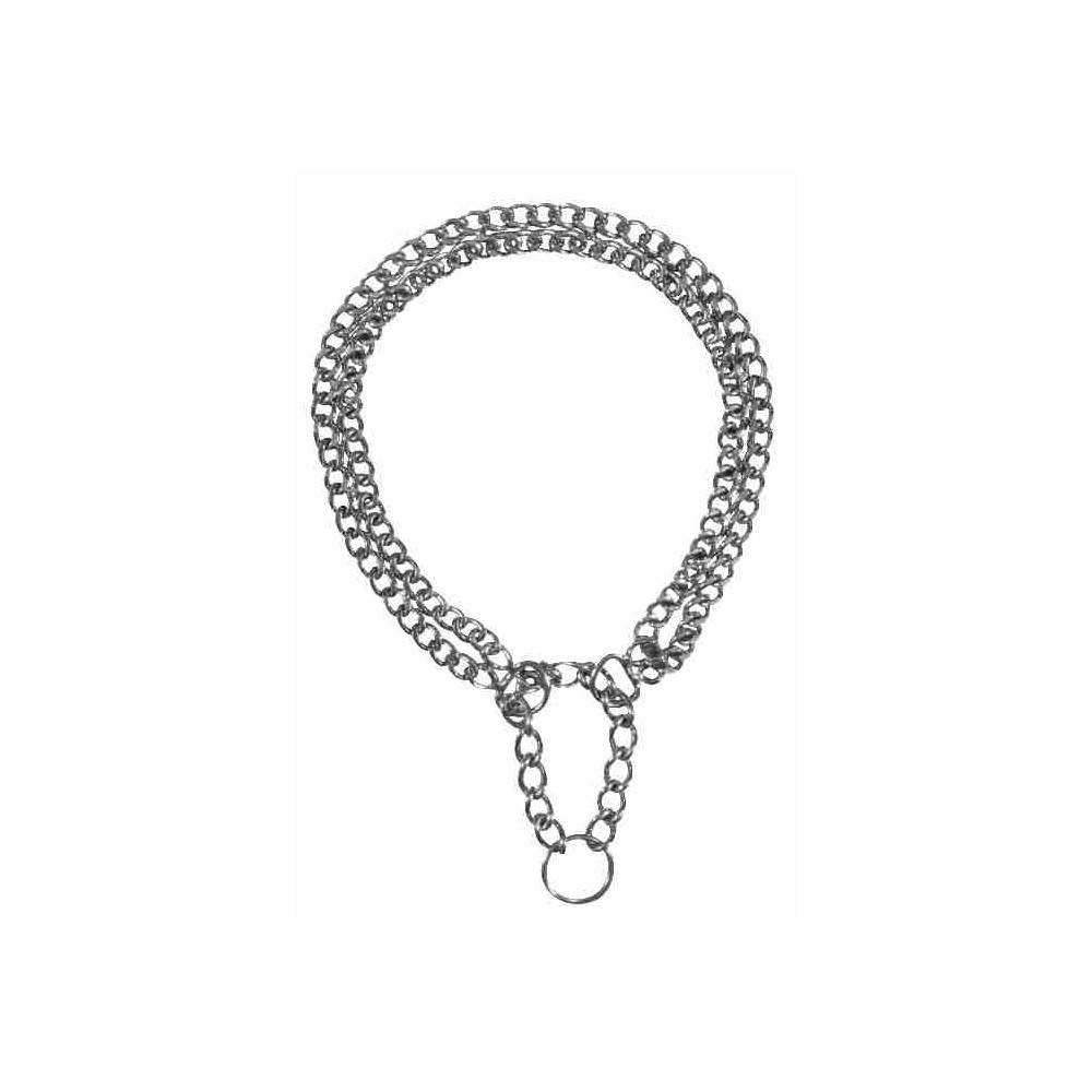 Trixie - Collier d'arrêt,  S-M 35 cm -2,0 mm 2 rang pour chien