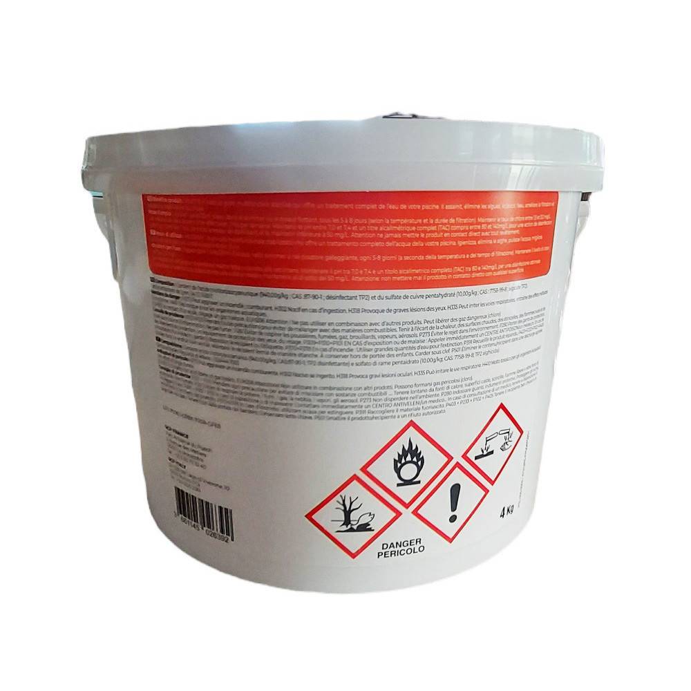 Galet piscine Chlore multifonction 5 en 1 - 4 kg - Image 2