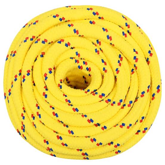 Corde de bateau Jaune 18 mm 100 m Polypropylène Maison Chic - Image 3