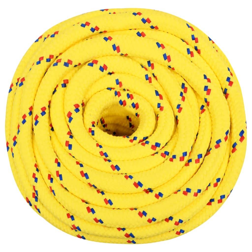 Corde de bateau Jaune 18 mm 100 m Polypropylène Maison Chic - Image 3