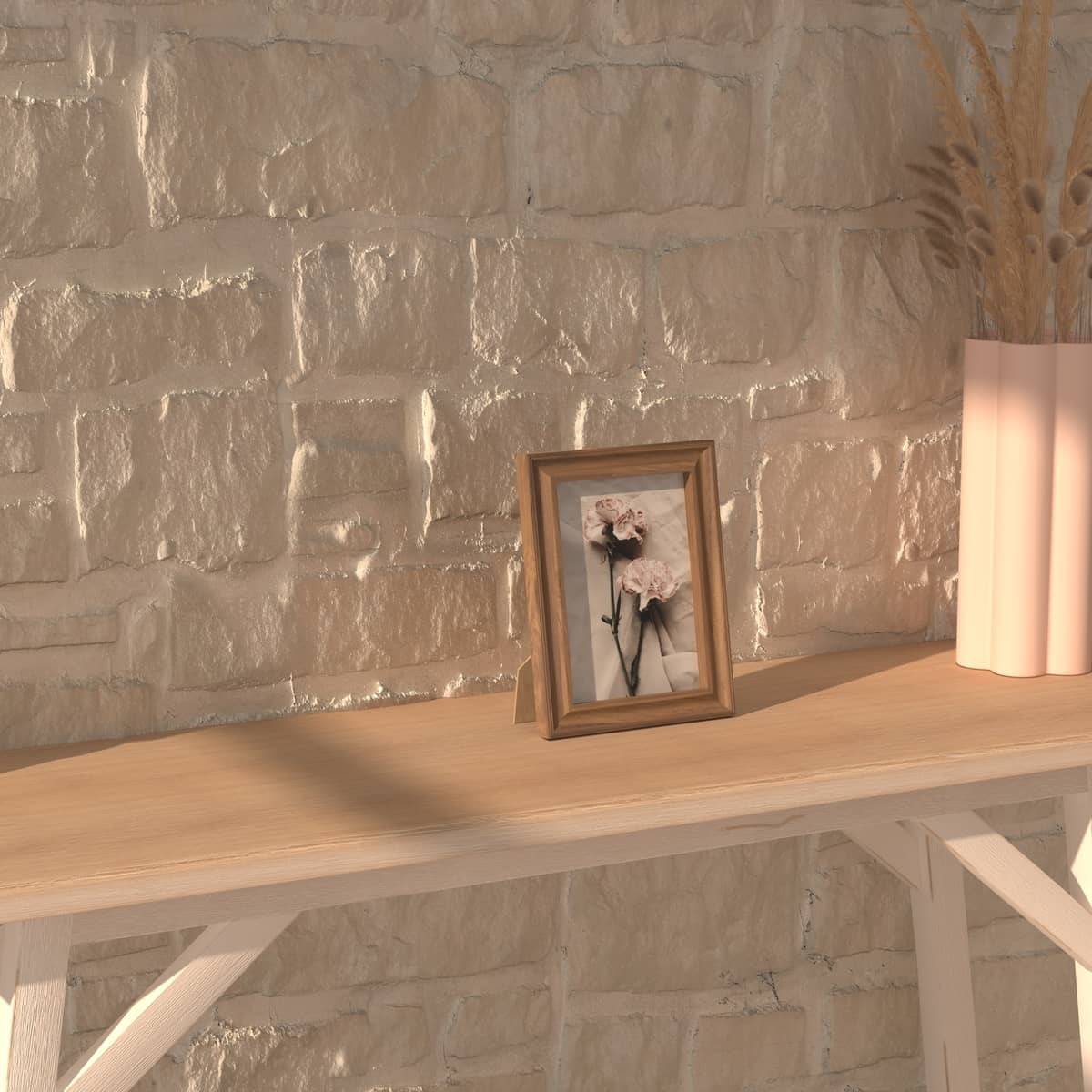 Atmosphera - Cadre photo "Mae" en bois 13x18cm - Atmosphera Créateur d'intérieur - Image 1