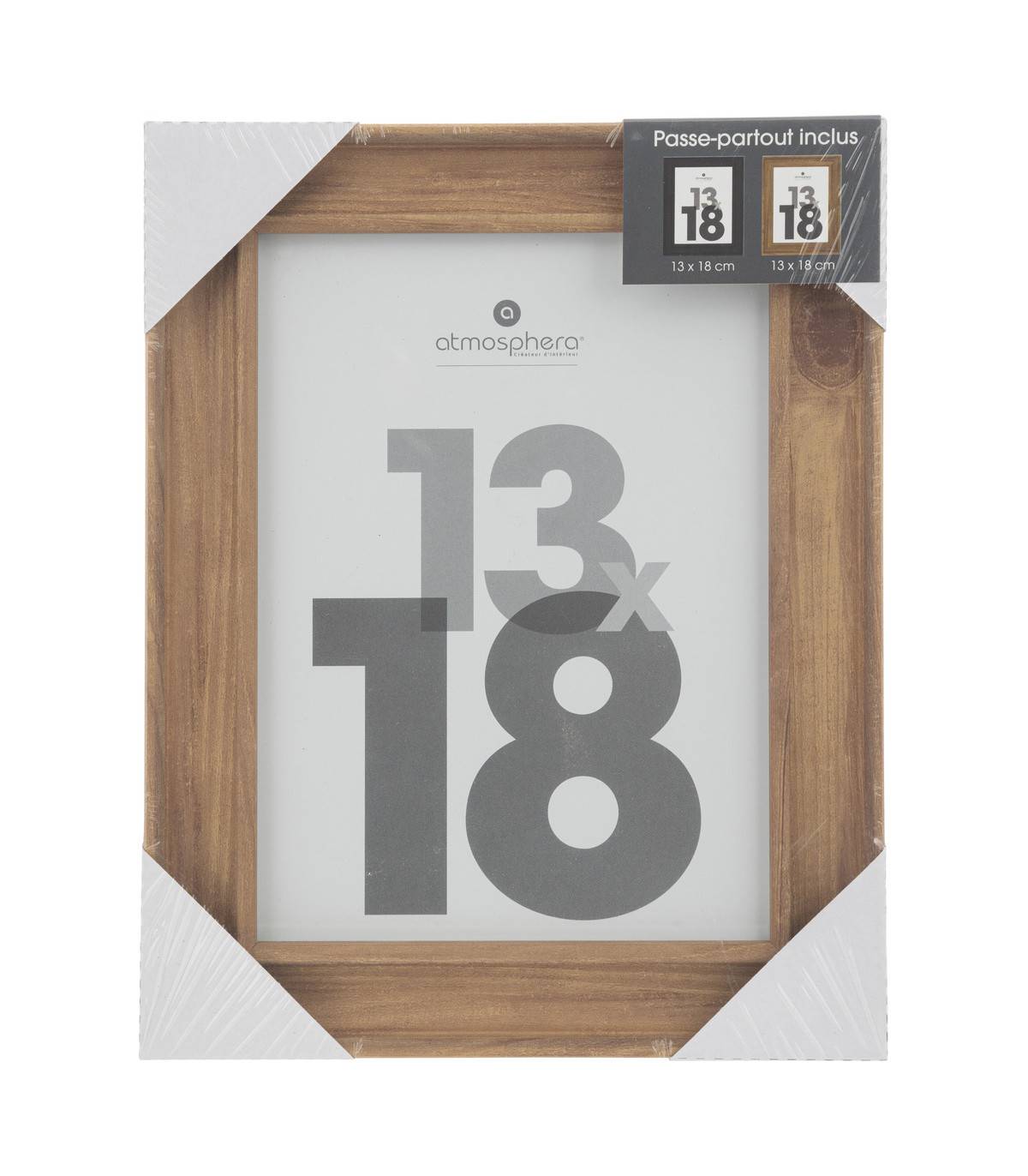 Cadre photo Naturel pour Photo 13 x 18 cm - Image 2