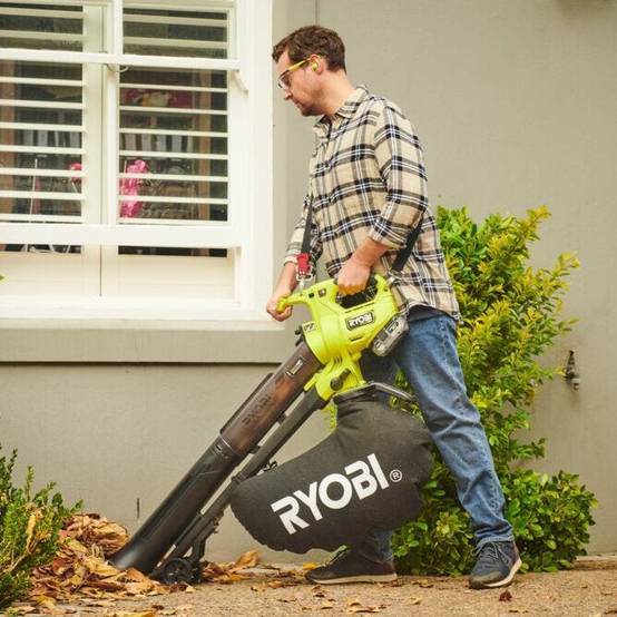 Ryobi - Aspirateur souffleur broyeur, RYOBI Ry18bvxa-0 18 V, sans batterie - Image 3