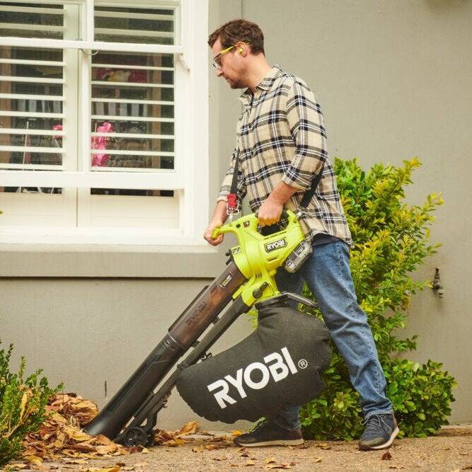 Ryobi - Aspirateur souffleur broyeur, RYOBI Ry18bvxa-0 18 V, sans batterie - Image 3