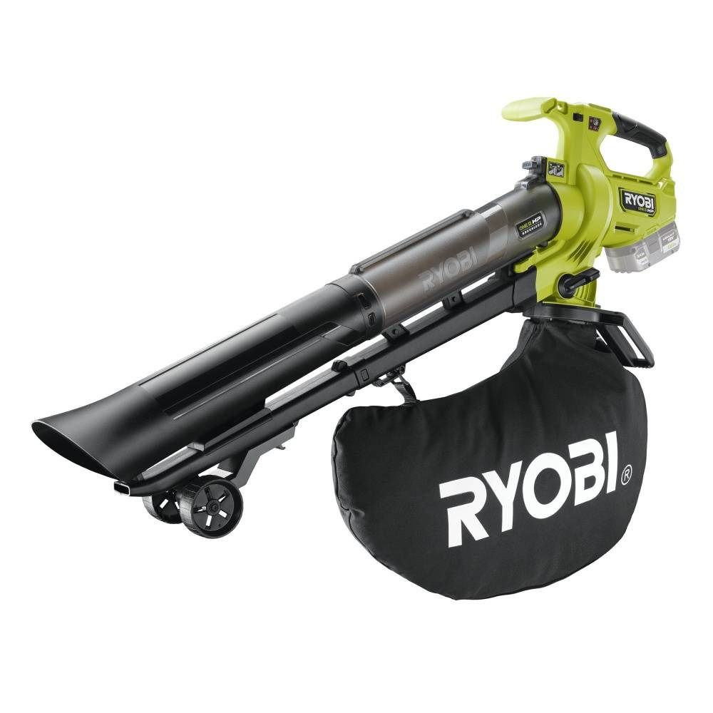Ryobi - Aspirateur souffleur broyeur, RYOBI Ry18bvxa-0 18 V, sans batterie