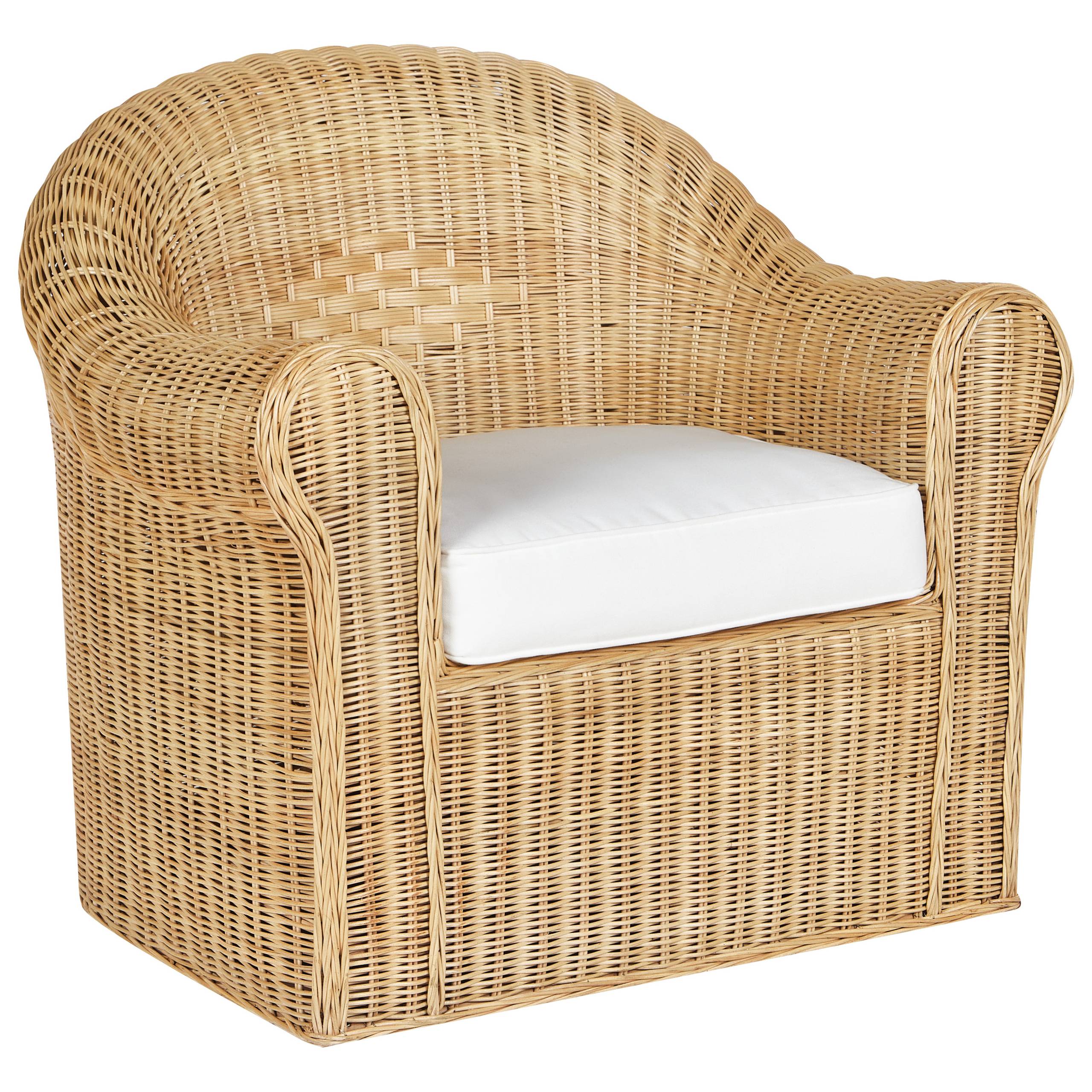 Beliani - Fauteuil Rotin Naturel LIVADEIA - Beliani - Imagen 2