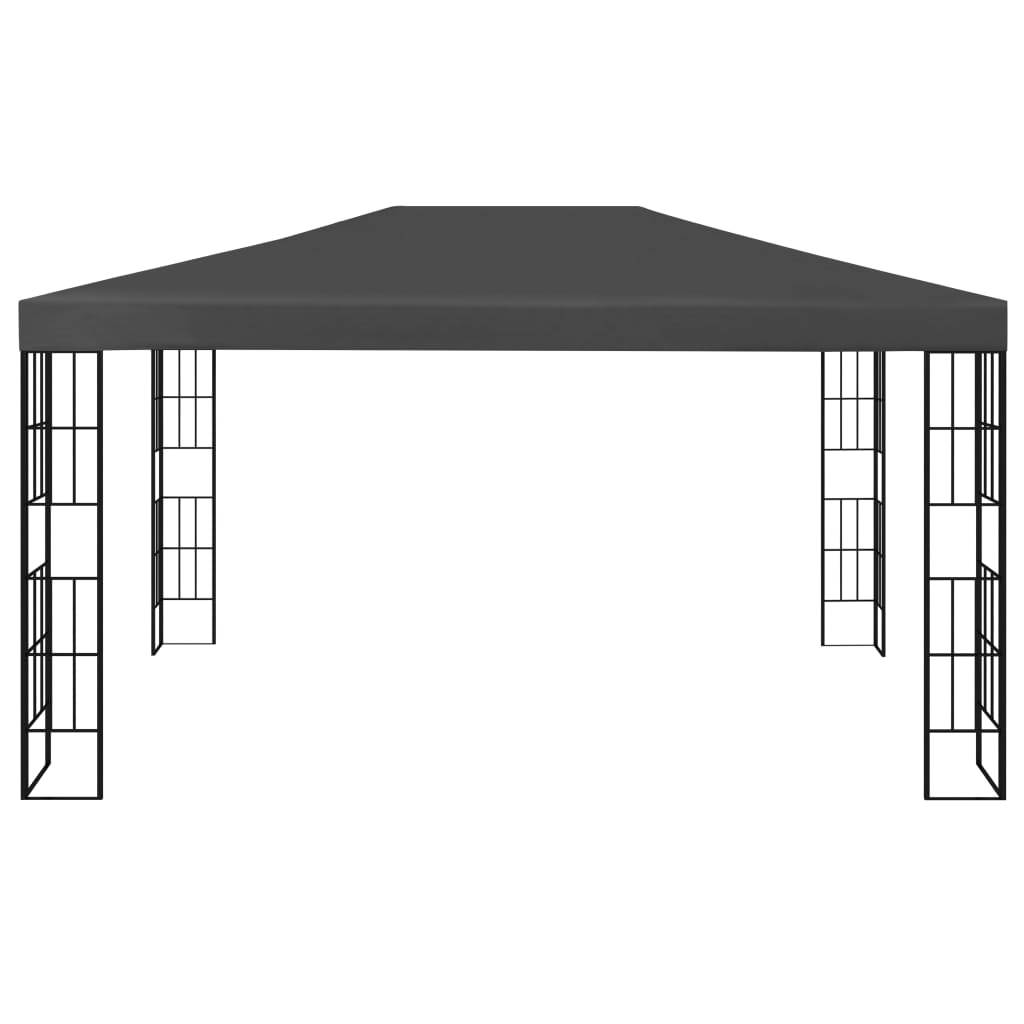 Tonnelle - Tente de réception - Barnum 3x4 m Anthracite - MEUBLE PRO-JU5700 - Image 1