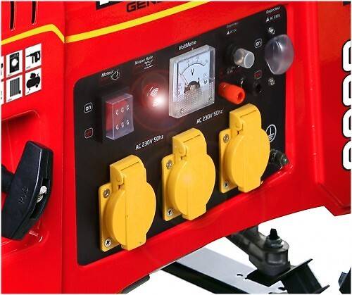 Groupe électrogène portable MF3800 - Réservoir 15 litres - 3500 W - MECAFER - 450138 - Image 4