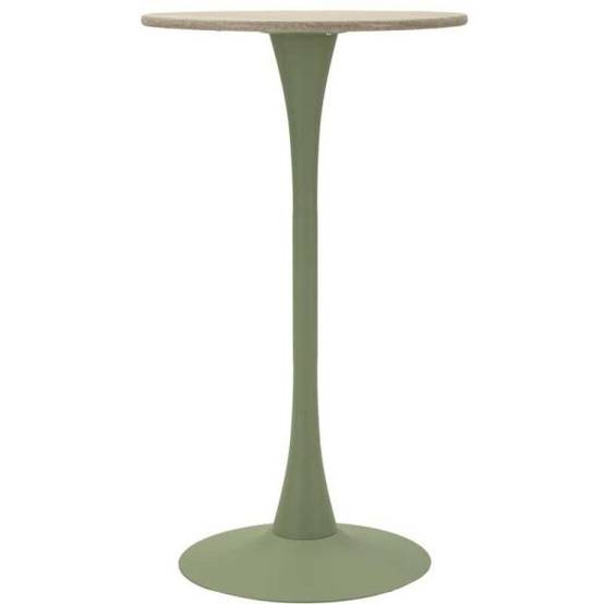 Table de bar en métal et MDF Alaska 60 x 106 cm Mauro Ferretti - Image 1