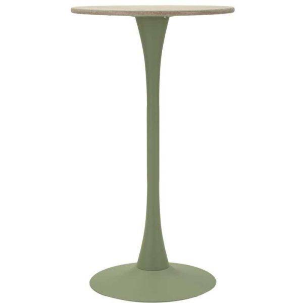 Table de bar en métal et MDF Alaska 60 x 106 cm Mauro Ferretti - Image 1