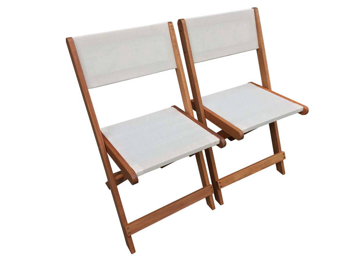 Habitat Et Jardin - Table Et Chaises De Jardin En Bois Exotique  "séoul" - 1 Table + 6 Chaises - Maple - Beige -habitat Et Jardin - Imagen 4