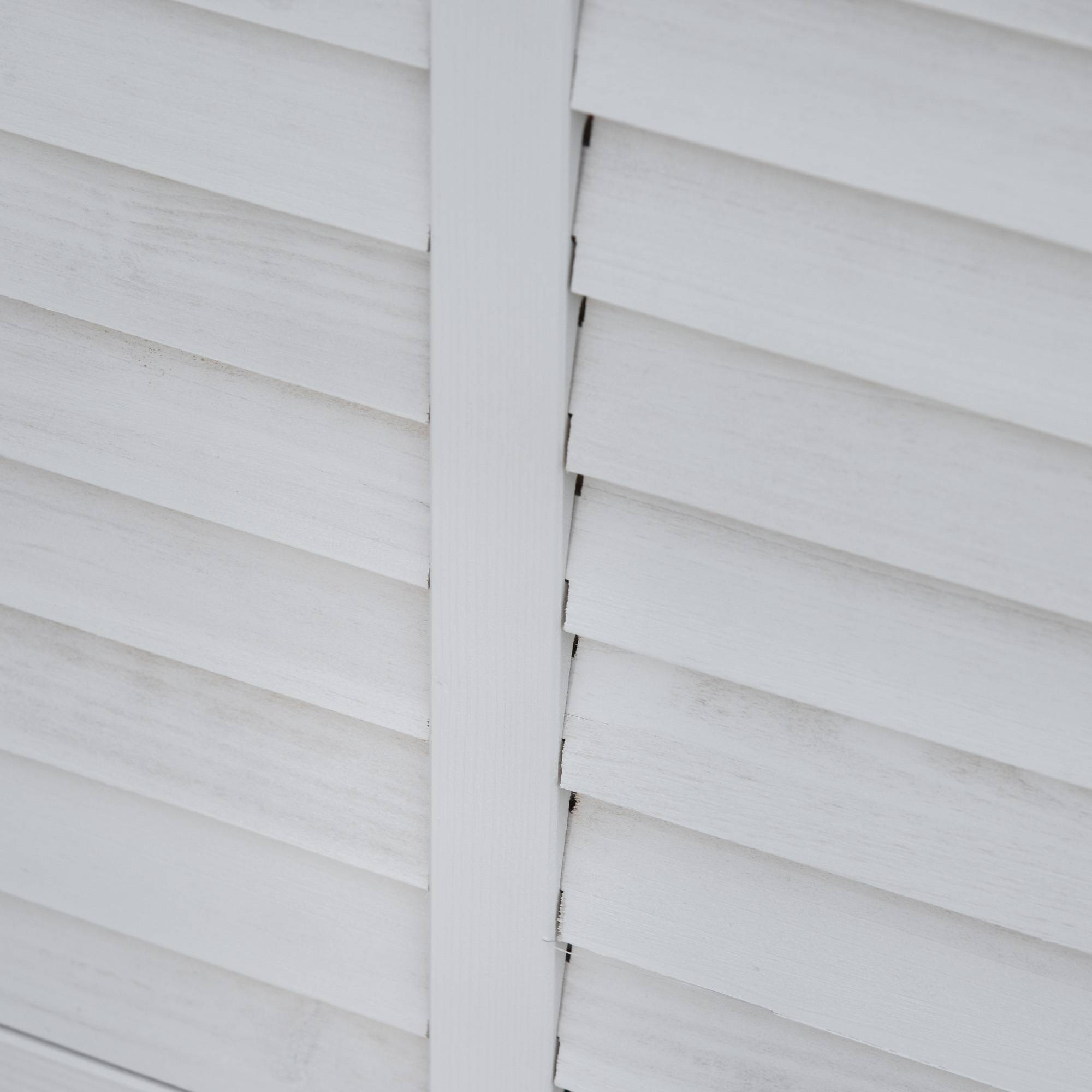 Coffre de rangement extérieur malle de rangement en bois 283L 2 chaînes 127 x 56 x 60 cm blanc - Image 10