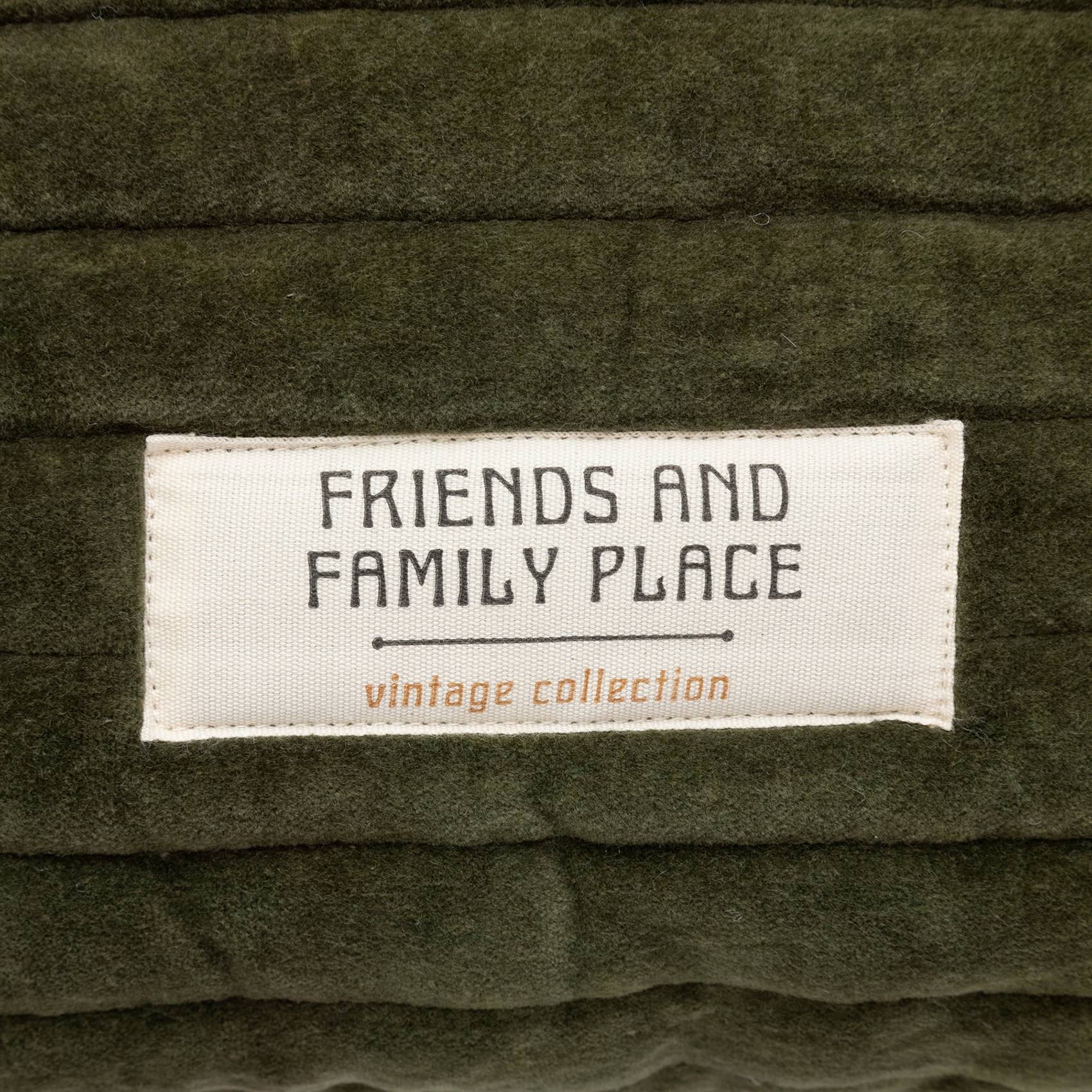 Atmosphera - Coussin matelassé "Friends and family place" - ATMOSPHERA - Imagen 3