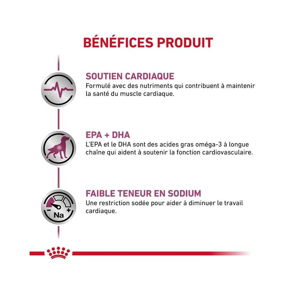 Royal Canin - Royal Canin Veterinary Diet Cardiac pour chiens - Sac de croquettes 7,5 kg - Image 3