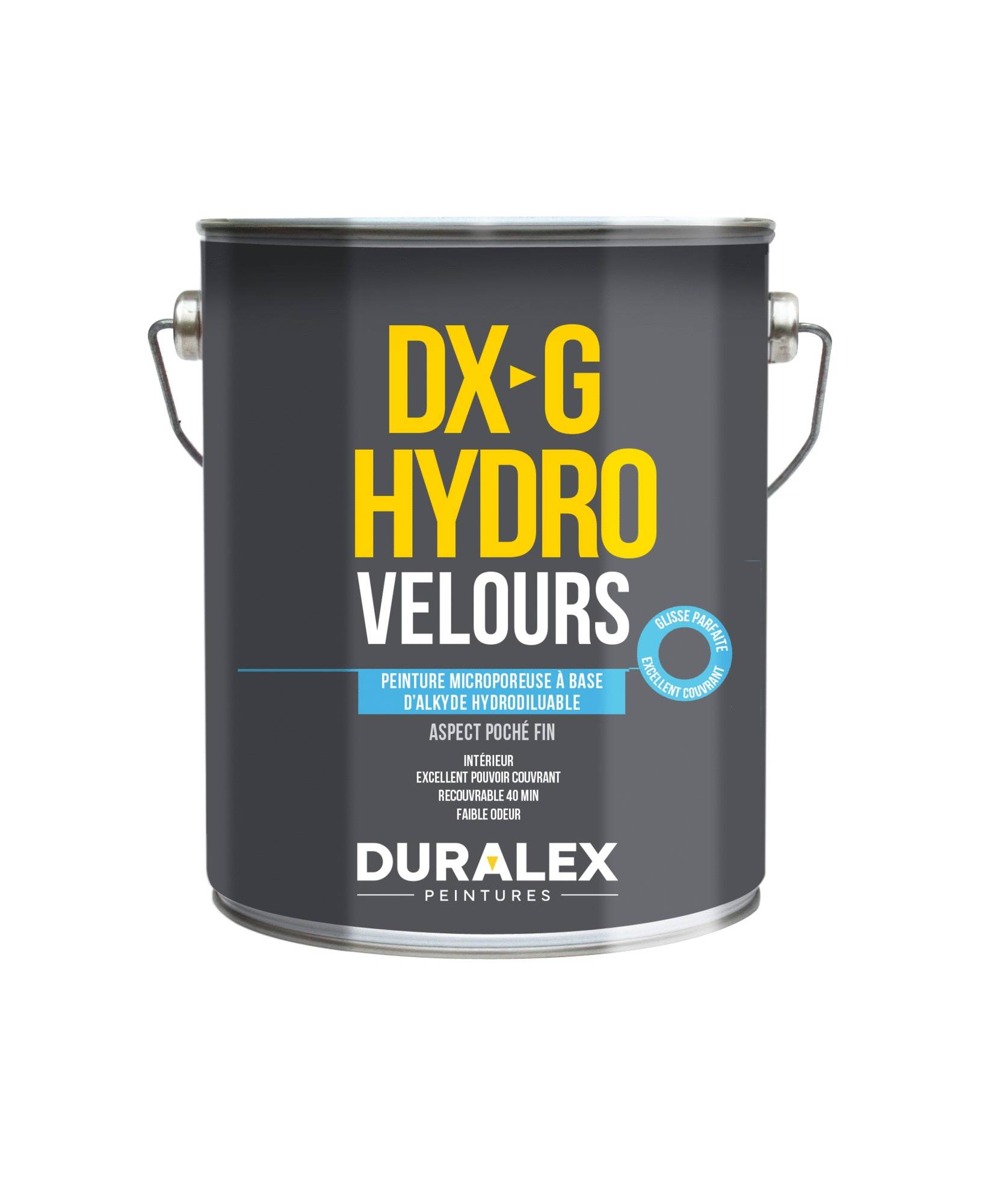 Duralex - Peinture alkyde acrylique pochée hydrodiluable garnissant velours DX G 3l - DURALEX - 128100122