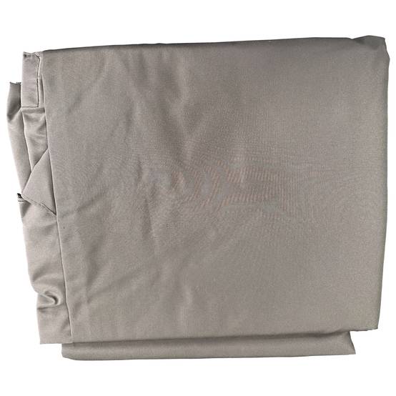 Happy Garden - Toile pour parasol droit HAPUNA rond 2,70m de diamètre taupe - HAPPY GARDEN - Image 1