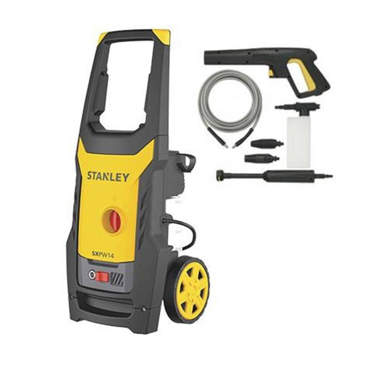 stanley - Nettoyeur Haute pression 1400W 110 Bar Tuyau 5m Accessoires lavage inclus STANLEY - Imagen 1