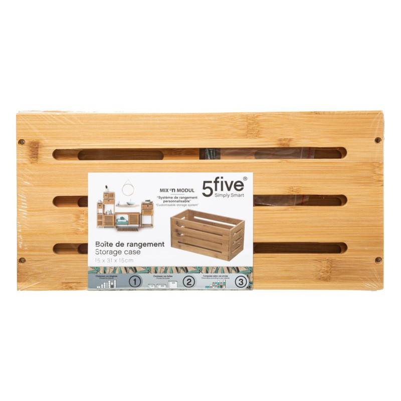 Boite de rangement en Bambou 31 x 15 cm - Image 3