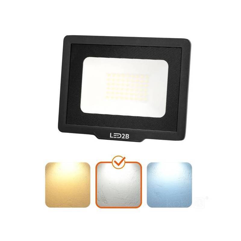 Projecteur LED MH 30W noir 4000K IP65 blanc naturel - Image 5