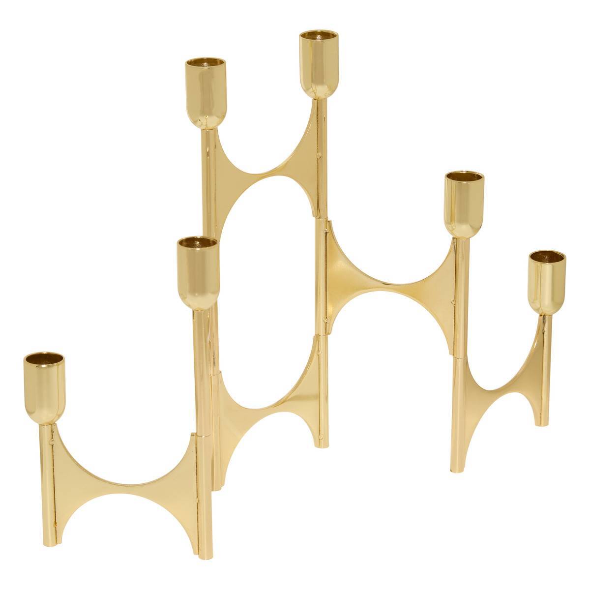 Atmosphera - Chandelier Crush H.48cm doré - Atmosphera Créateur d'intérieur - Image 2